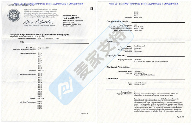 5-cv-01884，动物铰链头匿名袭击，大量涉案店铺被TRO冻结！"