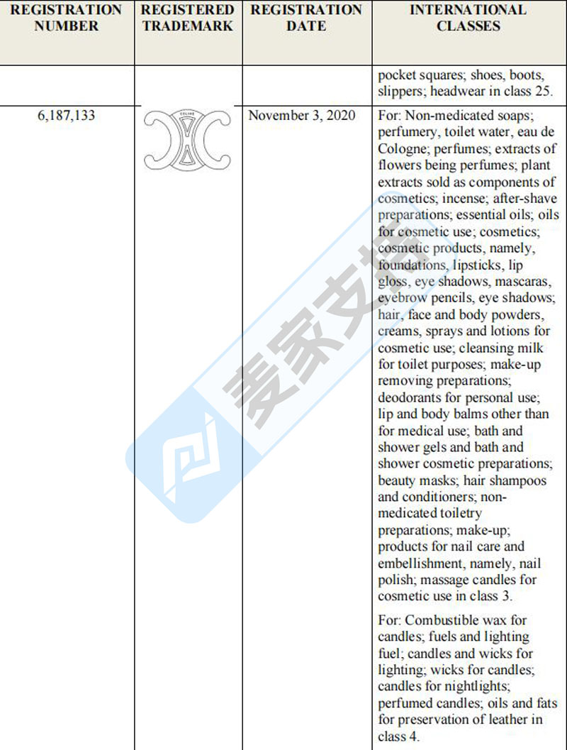 5-cv-05677，高奢品牌Celine赛琳持续维权，涵盖文字及多个图形商标！"