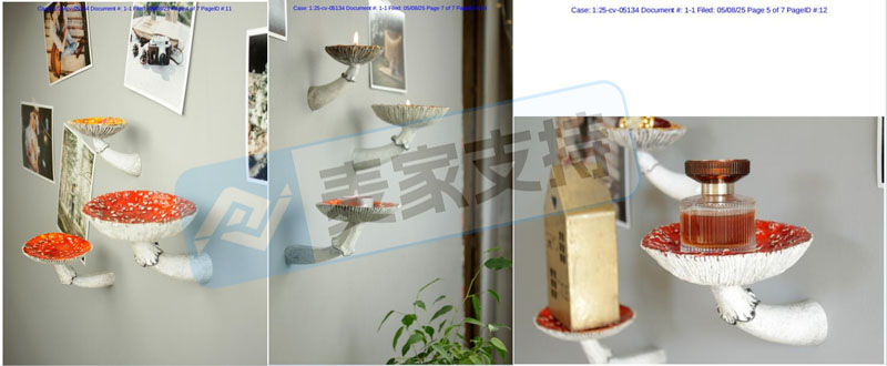 5-cv-05134，蘑菇版权警报！keith律所连发5案，109店涉案"
