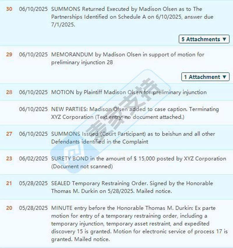 5-cv-02839，彩绘玻璃版权TRO匿名袭击，已TRO冻结（含名单）"