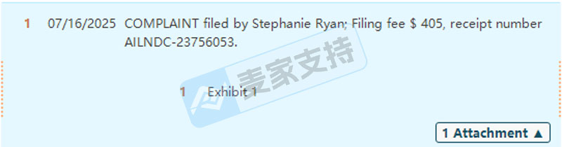 5-cv-08066，keith代理Stephanie