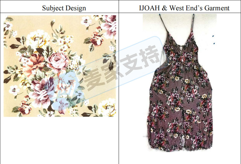 5-cv-08579，服饰卖家TRO雷区不断，印花选品切勿盲目冲"