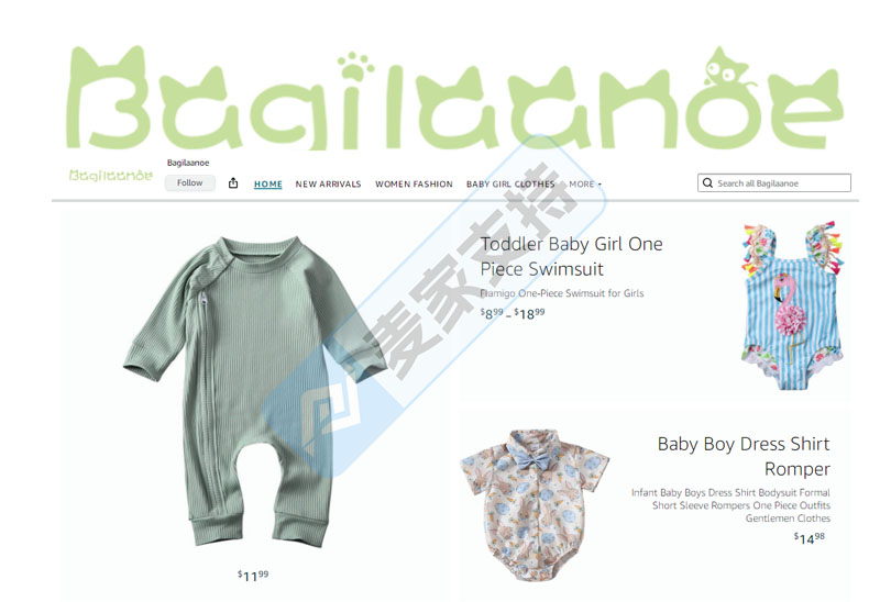 5-cv-81114，国人婴幼儿服饰品牌Bagilaanoe跨境维权，跨境卖家注意排雷！"