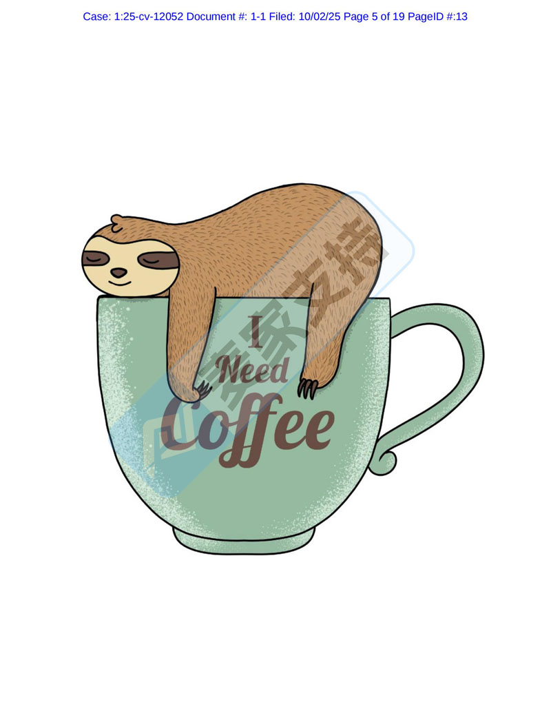 5-cv-12052，keith律所新案扎堆维权，Coffee