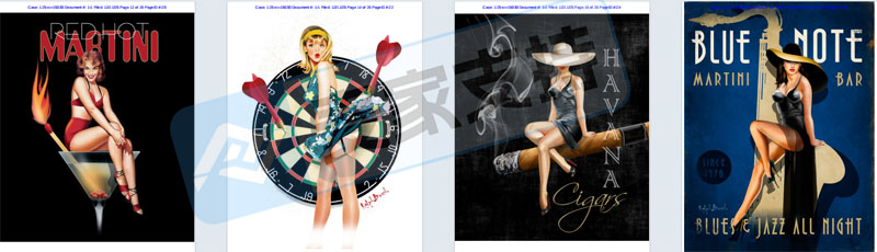 5-cv-15030，备受欢迎的复古写真女郎扎堆维权，跨境卖家速排查"