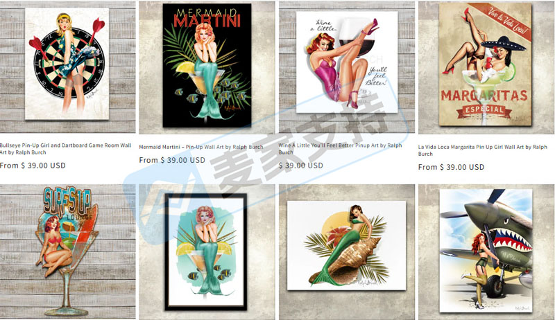 5-cv-15030，备受欢迎的复古写真女郎扎堆维权，跨境卖家速排查"