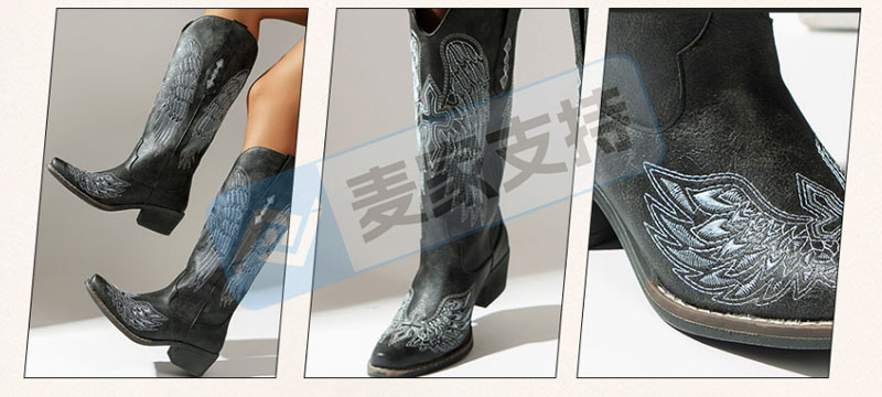 5-cv-14878，西部牛仔风女靴版权密封维权，涉案细节揭密！"