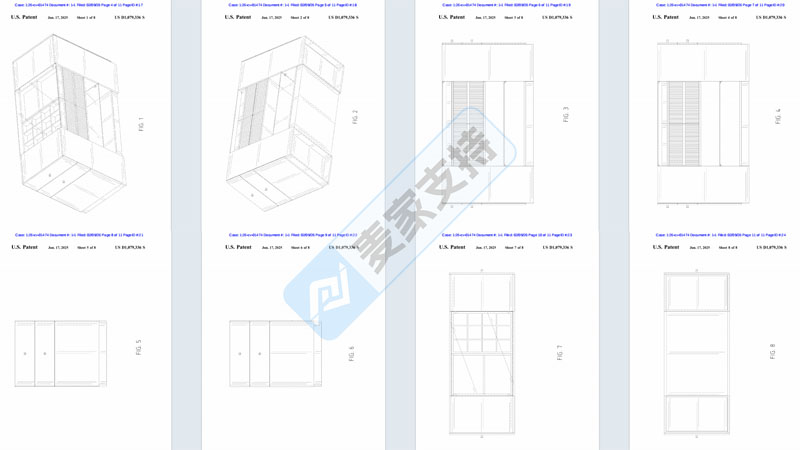 6-cv-01474,多功能岛式梳妆台专利维权案,44店涉案面临TRO冻结风险!"