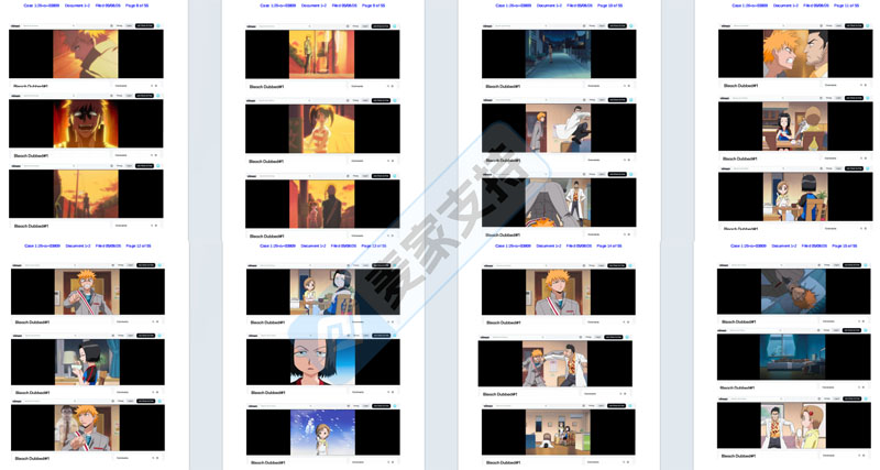 6-cv-03809，BLEACH死神TRO维权再度来袭，数百个版权&商标强势回归！"