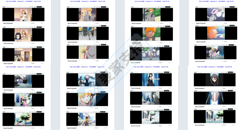 6-cv-03809，BLEACH死神TRO维权再度来袭，数百个版权&商标强势回归！"