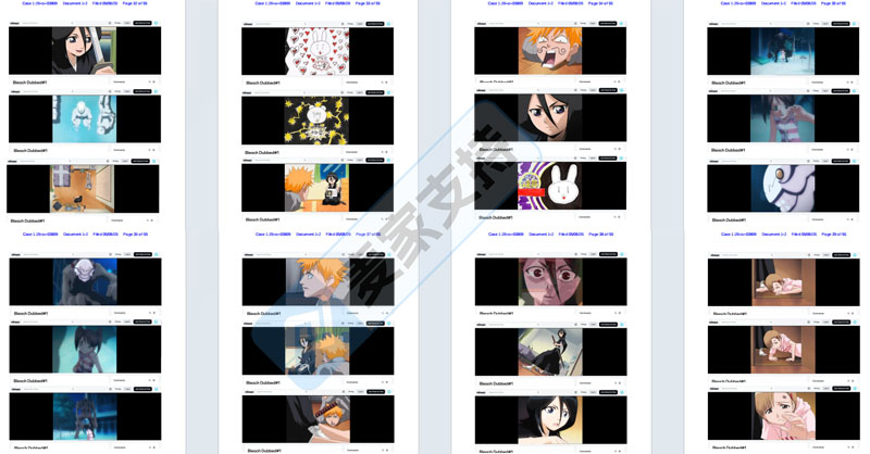 6-cv-03809，BLEACH死神TRO维权再度来袭，数百个版权&商标强势回归！"