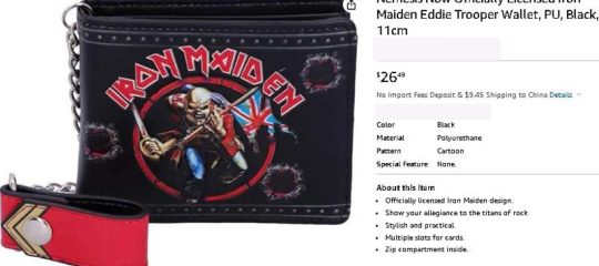首发！TME代理英国知名乐队Iron Maiden乐队首维权，涉案商标12个
