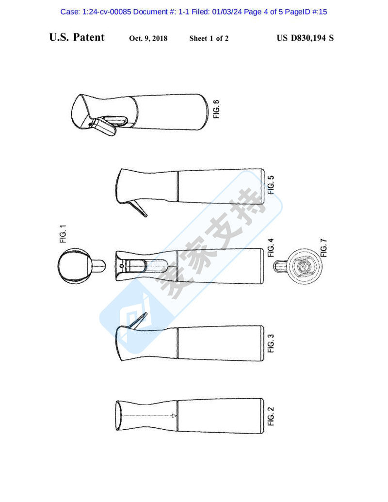 SPRAYER DEVICE 喷雾器分装瓶委托GBC新年再回归，暂未TRO冻结