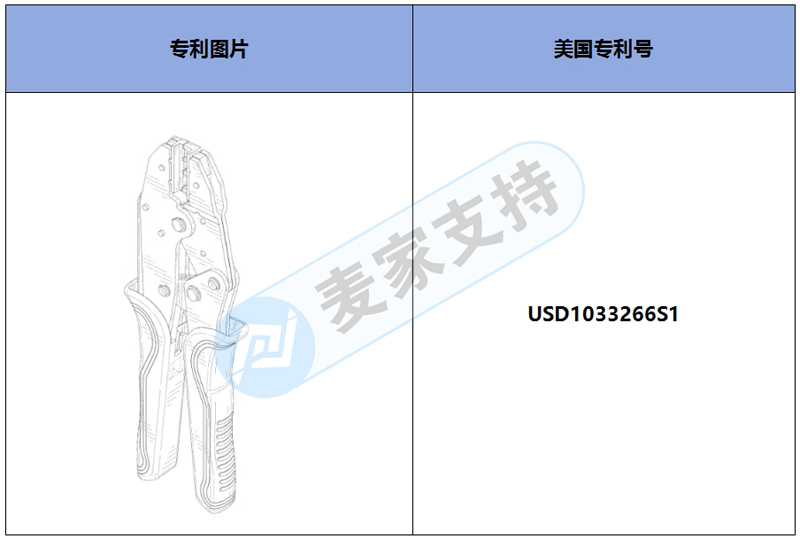 跨境侵权预警——电线端子压接器,美国外观专利侵权！