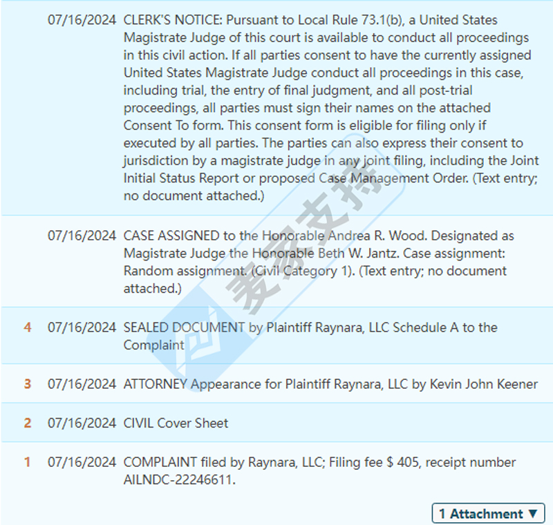 4-cv-05973，Keener代理Raynara,