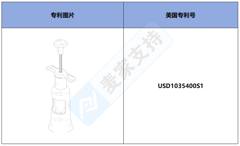 跨境侵权预警——樱桃去核器，美国外观专利侵权！