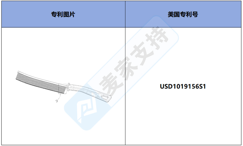 跨境侵权预警——爆款缝隙刷，美国外观专利侵权！