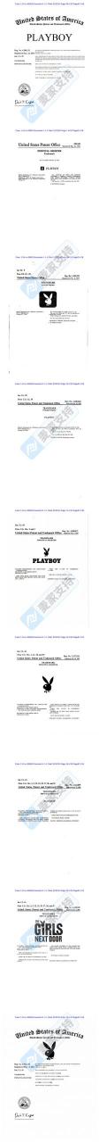 4-cv-06770，Playboy 花花公子商标时隔半年再次发起TRO