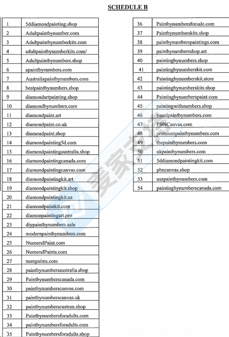 4-cv-04429，这17张鱼版权再次维权，54家涉案店铺已TRO被冻结！"