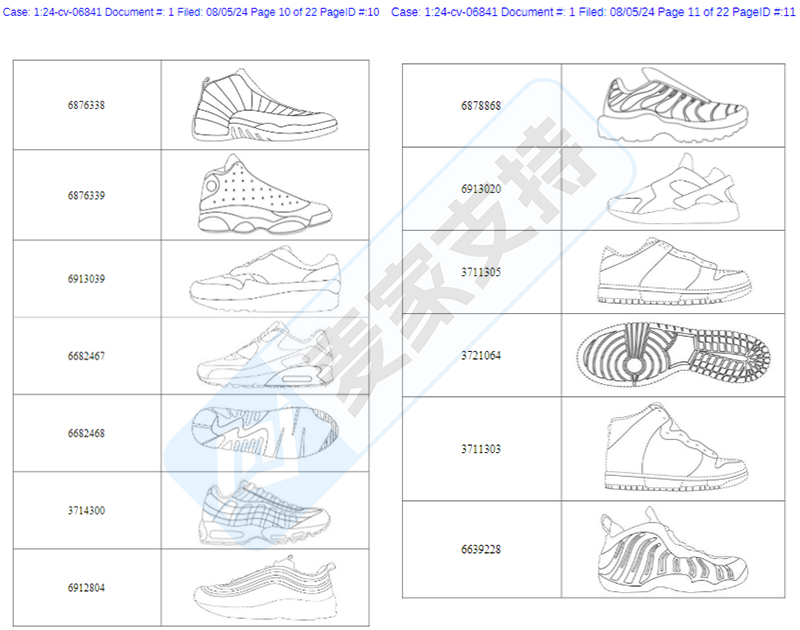 4-cv-06841，GBC律所携Nike商标维权行动再次来袭，高能警报拉响！卖家速速避雷！"