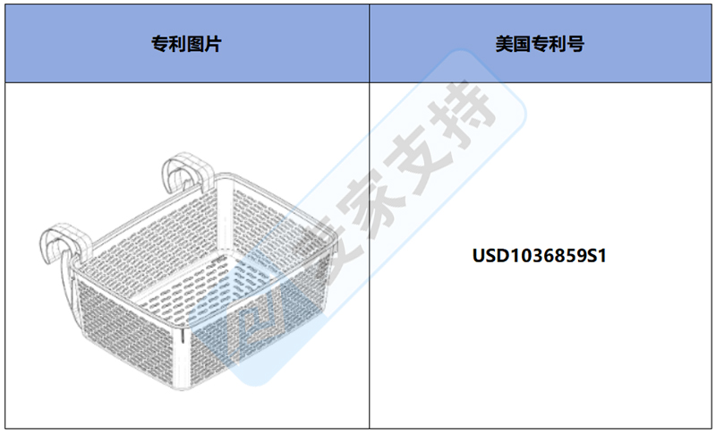 跨境侵权预警——泳池储物篮，美国外观专利侵权！