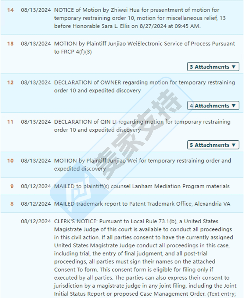 4-cv-07072，国人玩具品牌ponpom商标维权，速度排查下架"