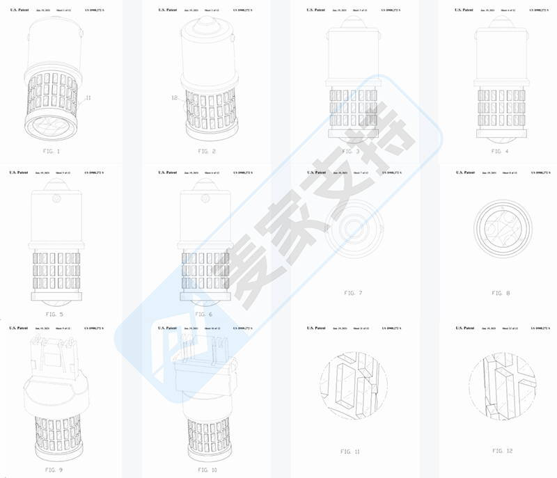 4-cv-22168，月销过万的汽车LED刹车灯专利，隐匿TRO冻结大批卖家"