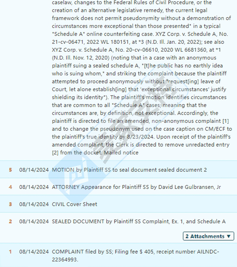 4-cv-07198，饰品卖家注意！这两款版权已发起维权，暂未TRO冻结"