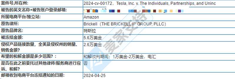 特斯拉TRO案件，麦家支持力挽狂澜，缺席判决前帮客户挽回4.6w美金损失！