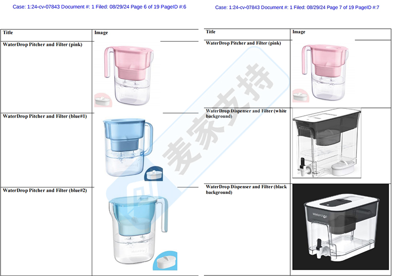 4-cv-07843，速查！Ecopure滤水器已在美国注册版权证书，并发起TRO"