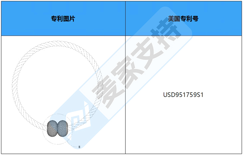 跨境侵权预警——磁性窗帘带，美国外观专利侵权！