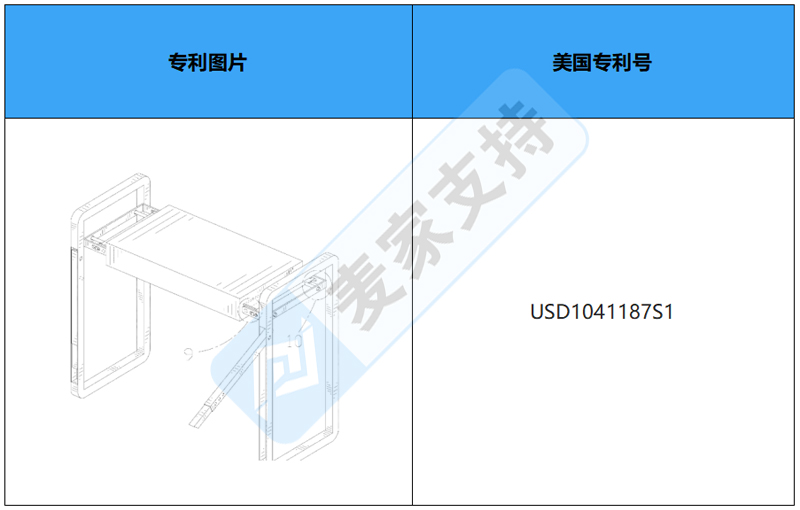 可折叠花园跪凳，美国外观专利侵权！