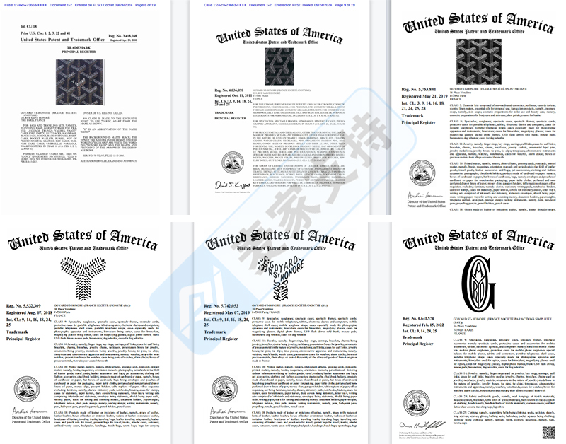 4-cv-23663，SMG律所代理奢侈品Goyard拉开TRO维权大网"