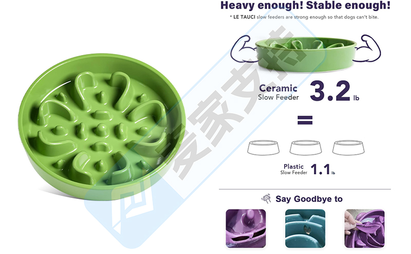 三叶草慢食狗碗，美国外观专利侵权！
