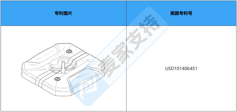 遮阳伞架，美国专利速看!