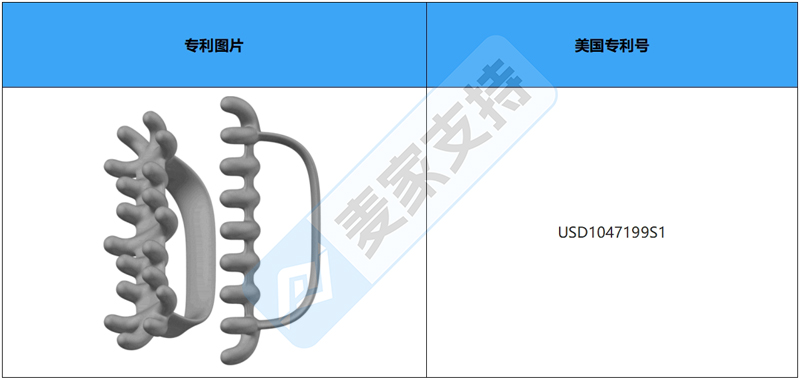 不锈钢面部按摩工具，美国专利速看!