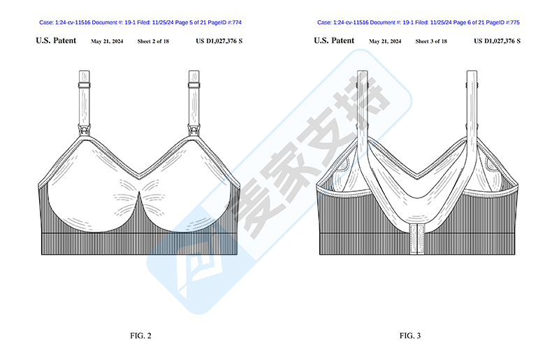 4-cv-11516，国人哺乳内衣专利维权，涉及64名被告！"