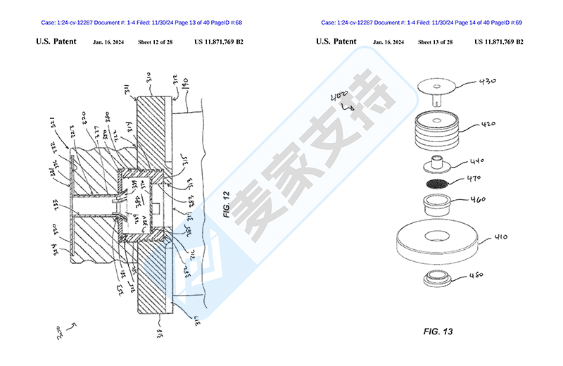 4-cv-12287，SmokeTop烟熏机专利发起TRO维权，跨境卖家速速排查！"