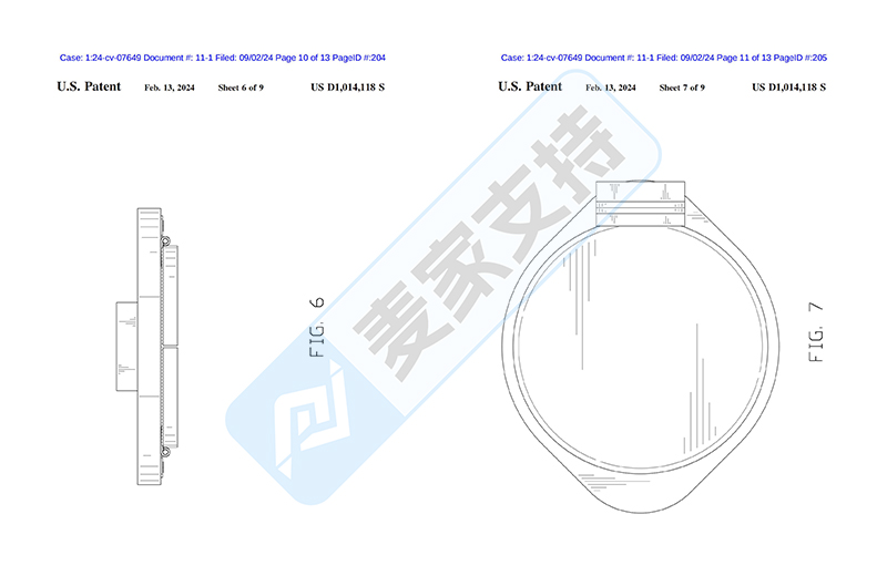 4-cv-07649，便携式沙发扶手桌专利维权，起诉89店却一波三折"