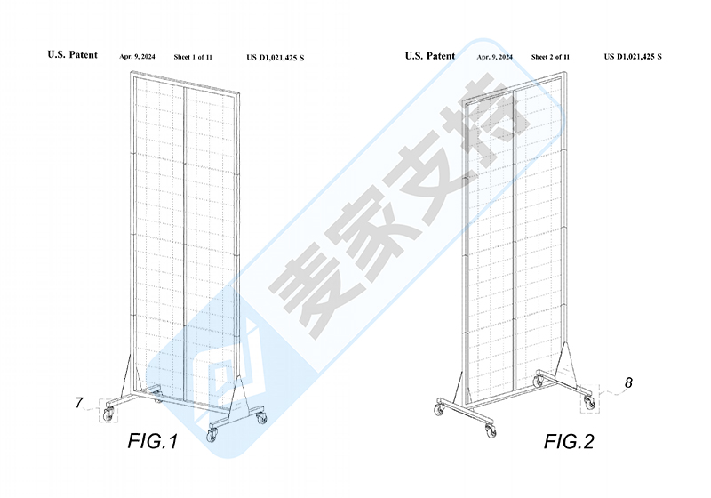 4-cv-25046，网格墙展示架专利匿名维权，123店被TRO冻结"
