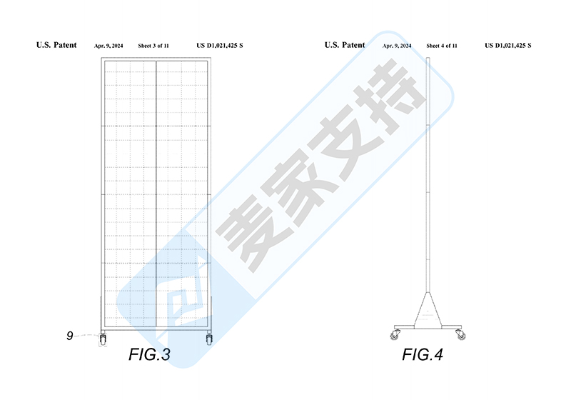 4-cv-25046，网格墙展示架专利匿名维权，123店被TRO冻结"