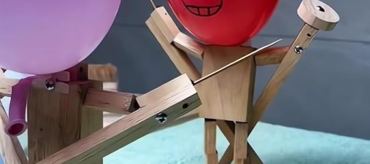 气球击剑木偶