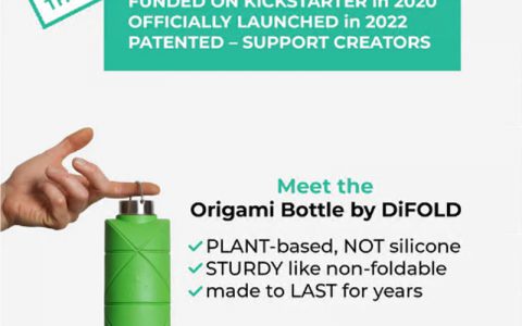 Origami Bottle 折叠水杯