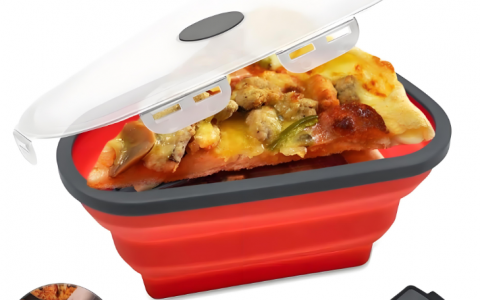 Pizza Pack 硅胶折叠披萨盒