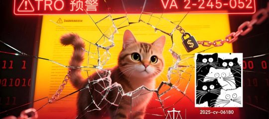 25-cv-06180，keith新案TRO倒计时，喵星人版权触雷，你的链接是否安全？