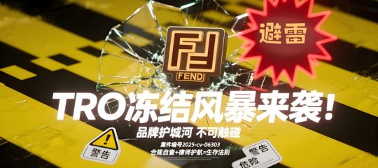 25-cv-06303，Fendi商标持续维权，跨境卖家如何逃过一劫又一劫！