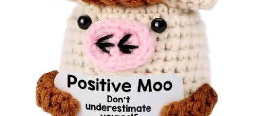 POSITIVE MOO 针织玩偶