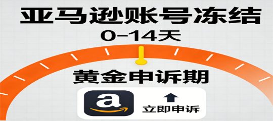 紧急！亚马逊账号冻结黄金申诉期，这样做成功率翻倍