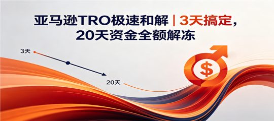 【麦家支持案例分享】亚马逊TRO极速和解｜3天搞定，20天资金全额解冻