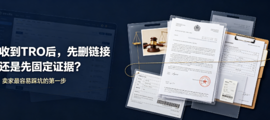 收到TRO或平台冻结通知后，跨境卖家先做好这5项证据留存